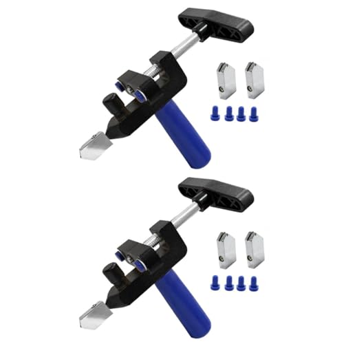 2-in-1-Glasschneidewerkzeug-Set, 3–15 mm Dicke, Handfliesenöffner, Schneidewerkzeug für Zuhause, Heimwerker, Schneiden von Glas, Spiegel, Keramikfliesen (BK) von BE-TOOL