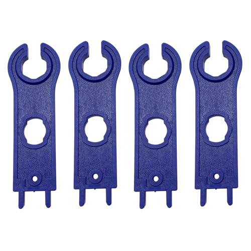 4 x Solar-Stecker-Schraubenschlüssel, Metallverbinder-Werkzeugschlüssel, Photovoltaik-Steckschlüssel, Solaranlagen-Verlängerungskabel, Demontagewerkzeug (C) von BE-TOOL