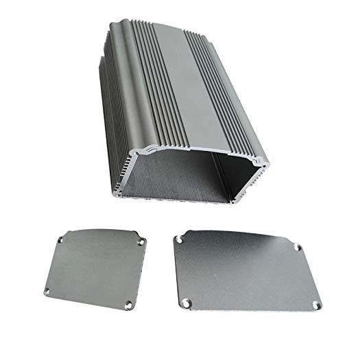 BE-TOOL Projektbox, Aluminium, 43 x 78 x 140 mm, Elektronikgehäuse, DIY, für Leiterplatten von BE-TOOL