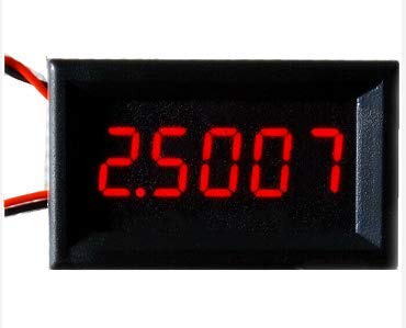 BE-Tool Digitales Amperemeter, Gleichstrom (0–3 A), 5-stellig, Präzisions-Hochstrommessgerät, Strommessgerät, Rot/Blau/Gelb/Graue LED von BE-TOOL