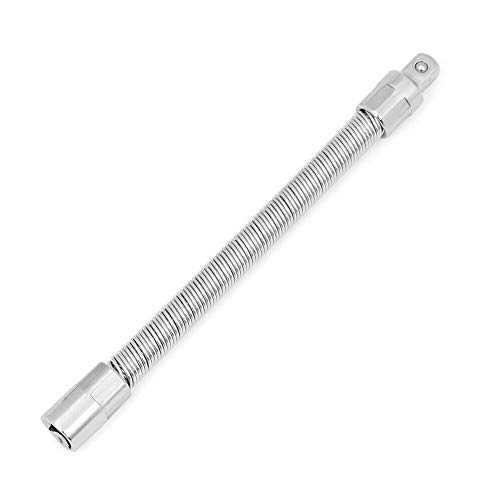 BE-TOOL Flexibler Stecknuss, 150 mm, Verlängerung für Bohrer-Bithalter, Feder-Stecknuss, Verlängerungsstange für Schraubendreher und Ratschenschlüssel (2 Stück) von BE-TOOL