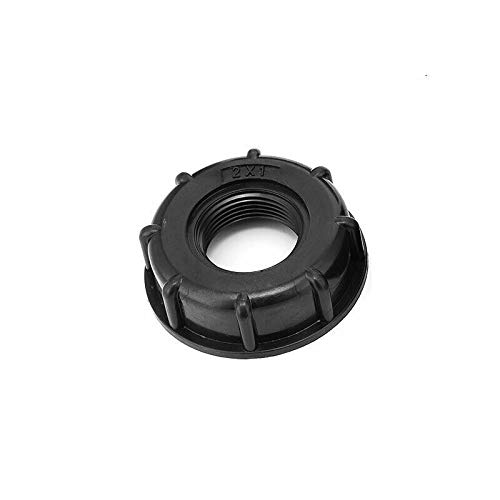 BE-TOOL IBC Wassertank-Adapter, 3 Stück, 2,5 cm IBC-Anschluss, 60 mm Grobgewinde-Auslass für 1000 Liter Tonnen Fässer, IBC-Fässer etc. BE-TOOL IBC Wassertank-Adapter, 3 Stück, 2,5 cm IBC-Anschluss, 60 mm Grobgewinde-Auslass für 1000 Liter Tonnen Fässer, IBC-Fässer etc. von BE-TOOL