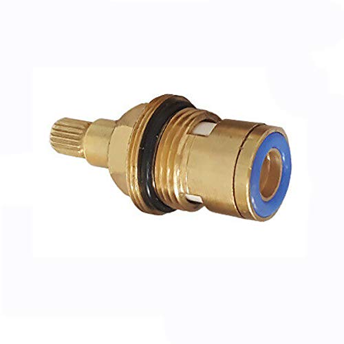 BE-TOOL Keramikscheibe Kartuschenventil 20 Gang Ersatz Wasserhahn Ventil Messing Wasserhahn Kartusche Ersatz für Bad oder Küche (J-Type Doppelgewinde) von BE-TOOL
