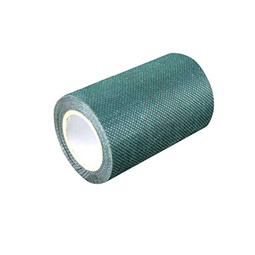 BE-TOOL Kunstrasen, 1 x grünes Kunstrasenband, selbstklebend, synthetisch für Verbindung, Befestigung von grünem Rasenteppich, Kunstrasen (15 cm x 5 m) von BE-TOOL