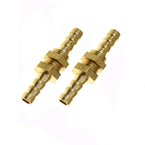 BE-TOOL Messing-BSP-Verbindungsstücke, 10 mm, gerade, für Wasser, Gas, Kraftstoff, 2 Stück BE-TOOL Messing-BSP-Verbindungsstücke, 10 mm, gerade, für Wasser, Gas, Kraftstoff, 2 Stück von BE-TOOL
