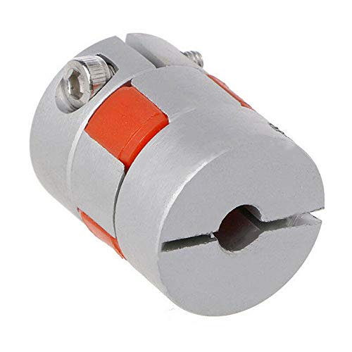 BE-TOOL Motorkoppler, flexible Wellenkupplung, Aluminium-Legierung, Gelenkverbinder für DIY-Encoder, 3D-Drucker, CNC-Maschine (D20 mm x L25 mm, 5 mm bis 8 mm) von BE-TOOL