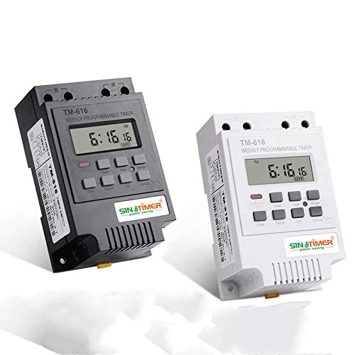BE-TOOL TM616 Digitale programmierbare elektrische Timer-Steckdose mit LCD-Display für Beleuchtung, 24 Stunden / 7 Tage die Woche programmierbar – Schwarz 12 V BE-TOOL TM616 Digitale programmierbare elektrische Timer-Steckdose mit LCD-Display für Beleuchtung, 24 Stunden / 7 Tage die Woche programmierbar – Schwarz 12 V von BE-TOOL
