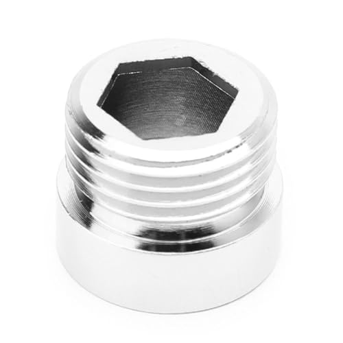 F22 1Pcs Messing Wasserhahn Belüfter mit Gewinde-Adapter, Wasserhahn Adapter Connector für Küche und Bad Waschbecken in 5 Arten: F20 M20 F22 M22 M24 von BE-TOOL