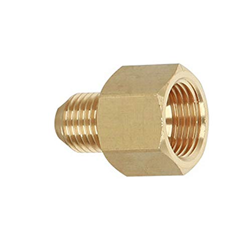 Hochdruckreiniger-Adapter BE-TOOL 1 Stück Messing Hochdruckreiniger Kupplung Adapter Schraube Schlauchverbinder (18 mm Buchse auf 14 mm Stecker) von BE-TOOL