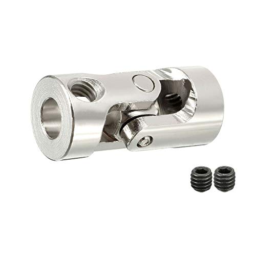Universal-Kupplungen von BE-TOOL 10 x 10 mm Universalgelenk U-Joint Gimbal Verbinder für DIY Auto Reparatur (1 Stück) von BE-TOOL