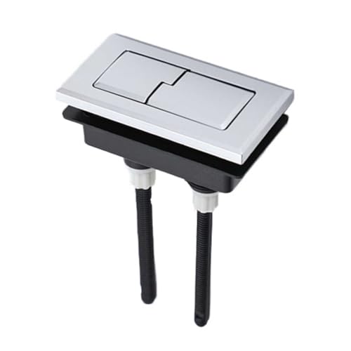 WC Dual Flush Button, Push Toilet Tank Button Replacement Rectangular Handle Cisterne Accessories for Efficient Flushing (Basic Style) von BE-TOOL