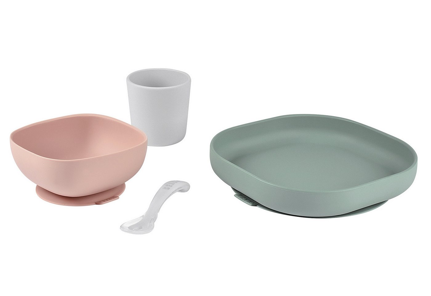 BÉABA Kindergeschirr-Set, Silikon von BÉABA