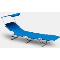 Sonnenliege Strandliege Klappbar mit Sonnendach Aluminium Verona Lux Sonnenliege Strandliege Klappbar mit Sonnendach Aluminium Verona Lux von BEACH AND GARDEN DESIGN