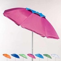 Strandschirm Sonnenschirm 200 cm Alu Windfest uv Schutz Corsica - Pink von BEACHLINE