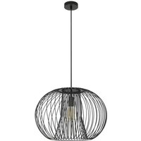 Beacon Lighting - gebraucht] Hängeleuchte Pheonix Hängelampe Deckenlampe Schwarz Metall ø50cm B-Ware von BEACON LIGHTING