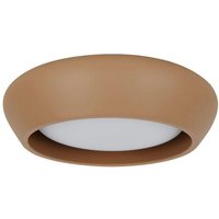 Beacon Lighting - gebraucht] Beacon Deckenleuchte Lampe Fjord Braun Gips ø 28 Cm Gx53 Deckenlicht B-Ware von BEACON LIGHTING