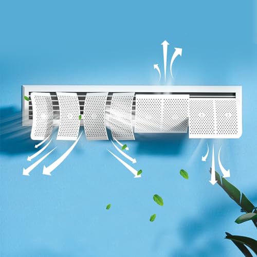 AIR -Vent -Deflektor Einstellbare Klimaanlage Deflectorr 8 Leitbleche freistehende AC -Entlüftungsbehörden Anti -Direct Blowing Wind für die zentrale Konditionierung, Defelector AIR -Vent -Deflektor Einstellbare Klimaanlage Deflectorr 8 Leitbleche freistehende AC -Entlüftungsbehörden Anti -Direct Blowing Wind für die zentrale Konditionierung, Defelector von BEAHING