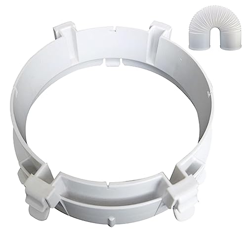 Abgasschlauchanschluss, tragbarer Klimaanlagenabgabschlauchadapter 5.91X5.91inch Ersatz für Zuhause von BEAHING