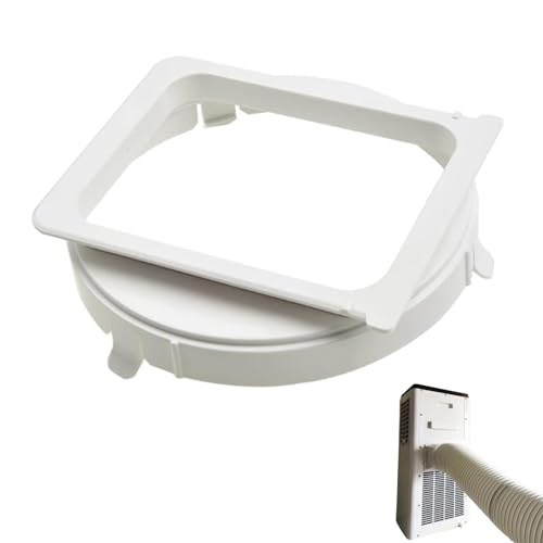 Abgasschlauchanschluss, tragbarer Klimaanlagenabgabschlauchadapter 5.91X5.91inch Ersatz für Zuhause von BEAHING