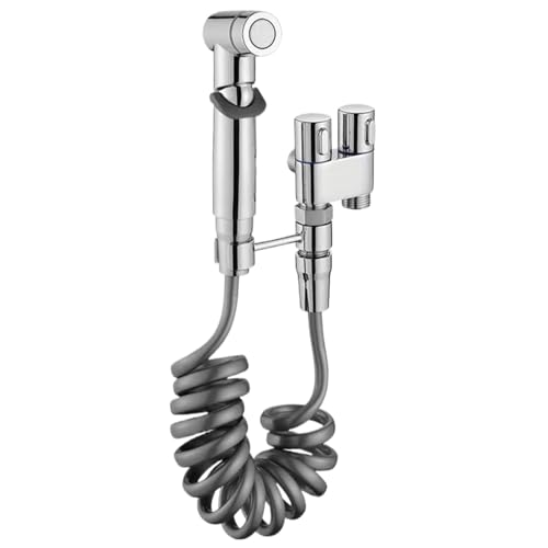 BEAHING 1 in 2 Out Dual Control Ventil 1 in 2 Out Waschmaschine Toilettenhahn für Bidet Bad Stahlstahl -Dual -Steuerventil für Bidet von BEAHING