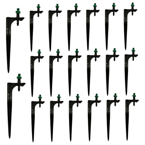 BEAHING 20pcs Tropfbewässerungsemitter, 180 ° Verstellbare Tropfemitter mit Kolben, Plastikbewässerungsnahrung für 1/4 Schläuche, Garten, Rasen, Blumenbeete, einstellbar BEAHING 20pcs Tropfbewässerungsemitter, 180 ° Verstellbare Tropfemitter mit Kolben, Plastikbewässerungsnahrung für 1/4 Schläuche, Garten, Rasen, Blumenbeete, einstellbar von BEAHING