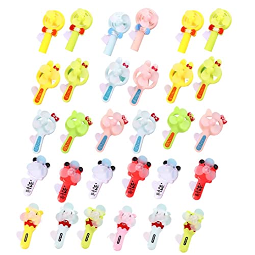 BEAHING Handheld -Fans, Mini tragbare Fans süße Sommerkinder Fans Hand Press Manual Fans Handheld -Fans für Mädchen 30pcs BEAHING Handheld -Fans, Mini tragbare Fans süße Sommerkinder Fans Hand Press Manual Fans Handheld -Fans für Mädchen 30pcs von BEAHING
