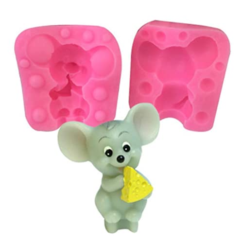 BEAHING Maus Silikonform Silikon Fondant Cartoon Maus Cupcake Dekoration Lieferungen Werkzeuge, Maus -Silikonformen BEAHING Maus Silikonform Silikon Fondant Cartoon Maus Cupcake Dekoration Lieferungen Werkzeuge, Maus -Silikonformen von BEAHING
