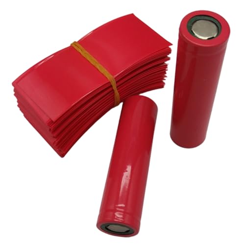 Batterieschrinkpackung, 21700 Batterie -Wraps, 100pcs PVC -Wärmeschreinwelle, 3, 1 x 1, 4 Zoll Lithiumabdeckung, Hitze von BEAHING