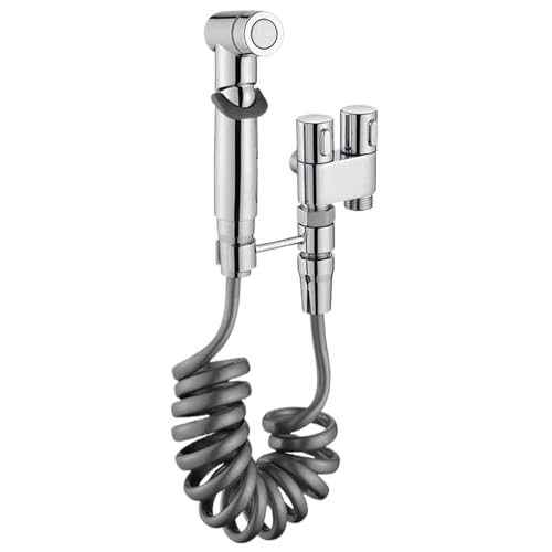 Doppelsteuerventil, 1 in 2 Out Dual Steuerventil 1 in 2 Out Waschmaschinen -Toilettenhahn für Bidet Badezimmer, Bidet -Duschkopf, Stahlfarbe Doppelsteuerventil, 1 in 2 Out Dual Steuerventil 1 in 2 Out Waschmaschinen -Toilettenhahn für Bidet Badezimmer, Bidet -Duschkopf, Stahlfarbe von BEAHING