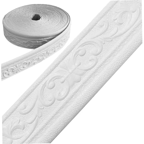 Formrein 1 Rollen 33 Fuß 3D-Schale und Stickverkleidung Formform Selbstkleblicher Wandverkleidung DIY Biegung maßgeschneiderte dekorative Wandform für Schlafzimmer Wohnzimmer, Schnellformung Formrein 1 Rollen 33 Fuß 3D-Schale und Stickverkleidung Formform Selbstkleblicher Wandverkleidung DIY Biegung maßgeschneiderte dekorative Wandform für Schlafzimmer Wohnzimmer, Schnellformung von BEAHING