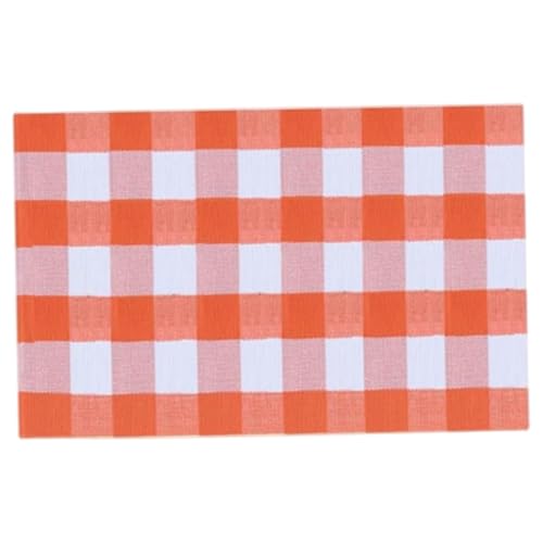 Herbsttürmatten, Herbsttürmatte 19.7x31.5in Orange Karierte Teppich Teppich waschbarer Veranda Matte vor der Rutsch vorne für die Halloween-Thanksgiving-Party Eingangser Thanksgiving Herbsttürmatten, Herbsttürmatte 19.7x31.5in Orange Karierte Teppich Teppich waschbarer Veranda Matte vor der Rutsch vorne für die Halloween-Thanksgiving-Party Eingangser Thanksgiving von BEAHING