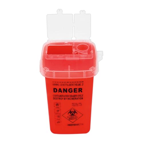 Sharps Bin Plastik Rasierer Entsorgungskoffer Tattoo Piercing Nadeln Abfall Box Behälter Gelb Sharps Mülleimer Sharps Bin Plastik Rasierer Entsorgungskoffer Tattoo Piercing Nadeln Abfall Box Behälter Gelb Sharps Mülleimer von BEAHING