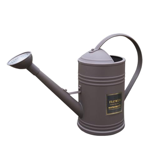 BEALIFE Gleichmäßige und Bequeme Bewässerung imitierter Eiseneimer, verstärkter Topfkörper, Kunststoff Blumengießkanne, Gartenpflanze, Typ+3 von BEALIFE