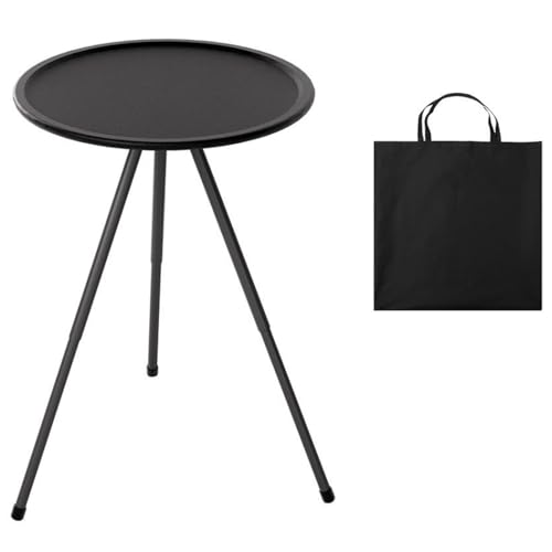 BEALIFE Klappbarer Campingtisch für einfache Lagerung und Transport. Picknick Metall Kleiner Campingtisch. Verstellbare Beine. Runder Picknicktisch, A BEALIFE Klappbarer Campingtisch für einfache Lagerung und Transport. Picknick Metall Kleiner Campingtisch. Verstellbare Beine. Runder Picknicktisch, A von BEALIFE