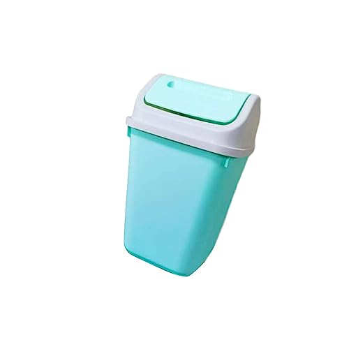BEALIFE Kunststoff Schwenkdeckel Mülleimer Home Office Mülleimer mit großer Kapazität Bodenkorb rechteckiger Papierkorb Mülleimer, Grün BEALIFE Kunststoff Schwenkdeckel Mülleimer Home Office Mülleimer mit großer Kapazität Bodenkorb rechteckiger Papierkorb Mülleimer, Grün von BEALIFE