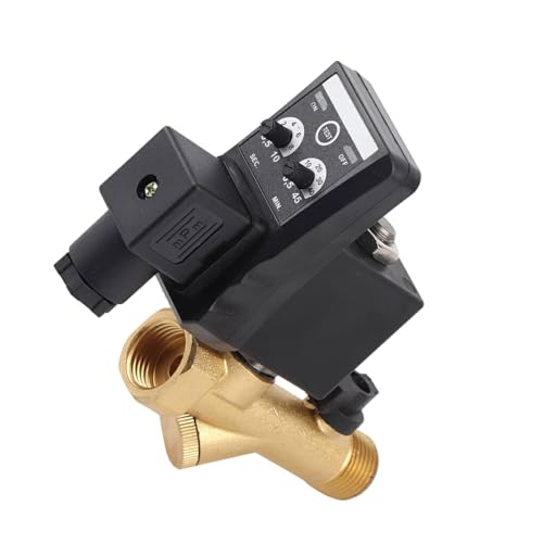 BEALIFE Kupfer 1/2 Zoll DN15 Automatische Zeitschaltuhr DN15 Luftkompressor Automatische Zeitschaltuhr Automatische Elektronische Abtropffläche Magnetventile von BEALIFE