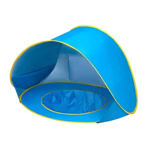 BEALIFE Leichtes Strandzelt für Babys, langlebig und einfach aufzubauen, UV geschütztes PE Baby Strand Essentials Up Zelt, einfach aufzubauen, Blau BEALIFE Leichtes Strandzelt für Babys, langlebig und einfach aufzubauen, UV geschütztes PE Baby Strand Essentials Up Zelt, einfach aufzubauen, Blau von BEALIFE