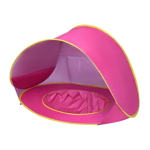 BEALIFE Leichtes Strandzelt für Babys, langlebig und einfach aufzubauen, UV geschütztes PE Baby Strand Essentials Up Zelt, einfach aufzubauen, Rosenrot BEALIFE Leichtes Strandzelt für Babys, langlebig und einfach aufzubauen, UV geschütztes PE Baby Strand Essentials Up Zelt, einfach aufzubauen, Rosenrot von BEALIFE