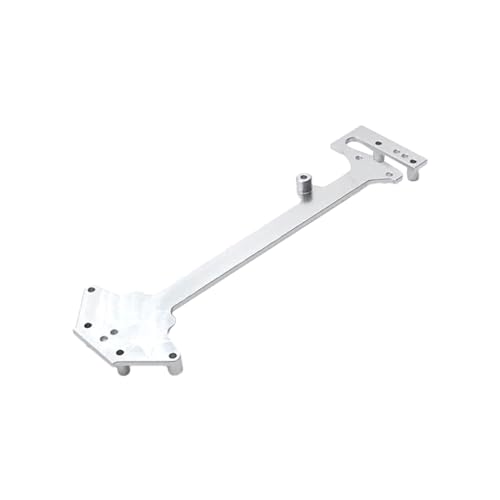 BEALIFE Radioablage aus Aluminiumlegierung, kompatibel mit RC 1/18 Wltoys A949 RC Auto, Metall Radioablage, RC Hobby Modellauto, Aluminium, Silber von BEALIFE