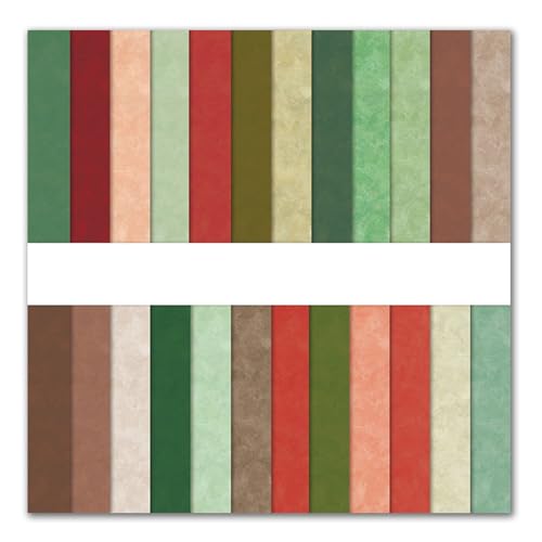 BEALIFE Scrapbook Papier Set, 24 Blatt, Boho Blumenmuster, Kartonblöcke für DIY Kunst, Bild, Collage, Fotorahmen, Dekoration, Geschenk, PAD2100 12 von BEALIFE