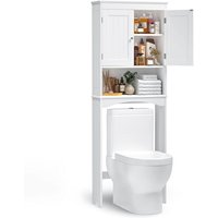 Bealife WC-Regal auf Standfuß mit offenen Fächern, 2 Türen und höhenverstellbaren Ablagen Bealife WC-Regal auf Standfuß mit offenen Fächern, 2 Türen und höhenverstellbaren Ablagen von BEALIFE