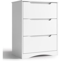 Cassettiera Bealife 3 Cassetti con Maniglia Integrata e Dispositivo Antiribaltamento Adatta per Soggiorno e Camera da Letto Bianca Cassettiera Bealife 3 Cassetti con Maniglia Integrata e Dispositivo Antiribaltamento Adatta per Soggiorno e Camera da Letto Bianca von BEALIFE