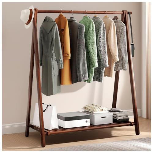 BEARQUN kleiderständer aus Holz - kleiderständer aus Massivholz mit Hutablage - Garderobenständer mit Haken - kleiderständer klappbar - bis 80 kg - für Flur, Wohnzimmer - 60/80/100/120CM BEARQUN kleiderständer aus Holz - kleiderständer aus Massivholz mit Hutablage - Garderobenständer mit Haken - kleiderständer klappbar - bis 80 kg - für Flur, Wohnzimmer - 60/80/100/120CM von BEARQUN