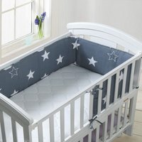 Bettnestchen mit bunten Eichhörnchen Bettschutzgitter Nestchen Kopfschutz für Bettbären auf Treppen 180x28 cm Bettnestchen mit bunten Eichhörnchen Bettschutzgitter Nestchen Kopfschutz für Bettbären auf Treppen 180x28 cm von BEARSU