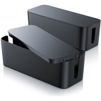 Bearware - Kabelbox mit Gummifüßen - Kabelmanagement / dezente Optik / Ladebox von BEARWARE