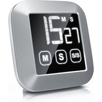 Bearware - Küchentimer digital - Küchenwecker Eieruhr - digital mit 3 x Touchbutton - lcd Display - Countdown und Countup bis 99 Minuten - Uhrzeit von BEARWARE