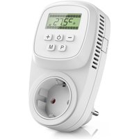 Steckdosen Thermostat digital programmierbar Temperaturregelung 5° - 35°C - Bearware von BEARWARE