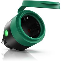 Bearware - Wlan Steckdose Outdoor - Sprachsteuerung via Alexa oder Google Home - 2,4 Ghz WiFi - 3600 w - Smart Plug WiFi Steuerung per App Smart Life von BEARWARE