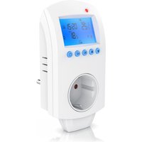 Wlan Thermostat Steckdose - Steckdosenthermostat - WiFi Smart Life, tuya - für Heizgeräte - mit Share-Funktion - 5°-35°C - Bearware von BEARWARE