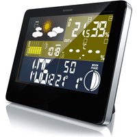 Bearware - Funkwetterstation mit lcd Farbdisplay inkl. Außensensor & Wettervorhersage-Piktogramm von BEARWARE